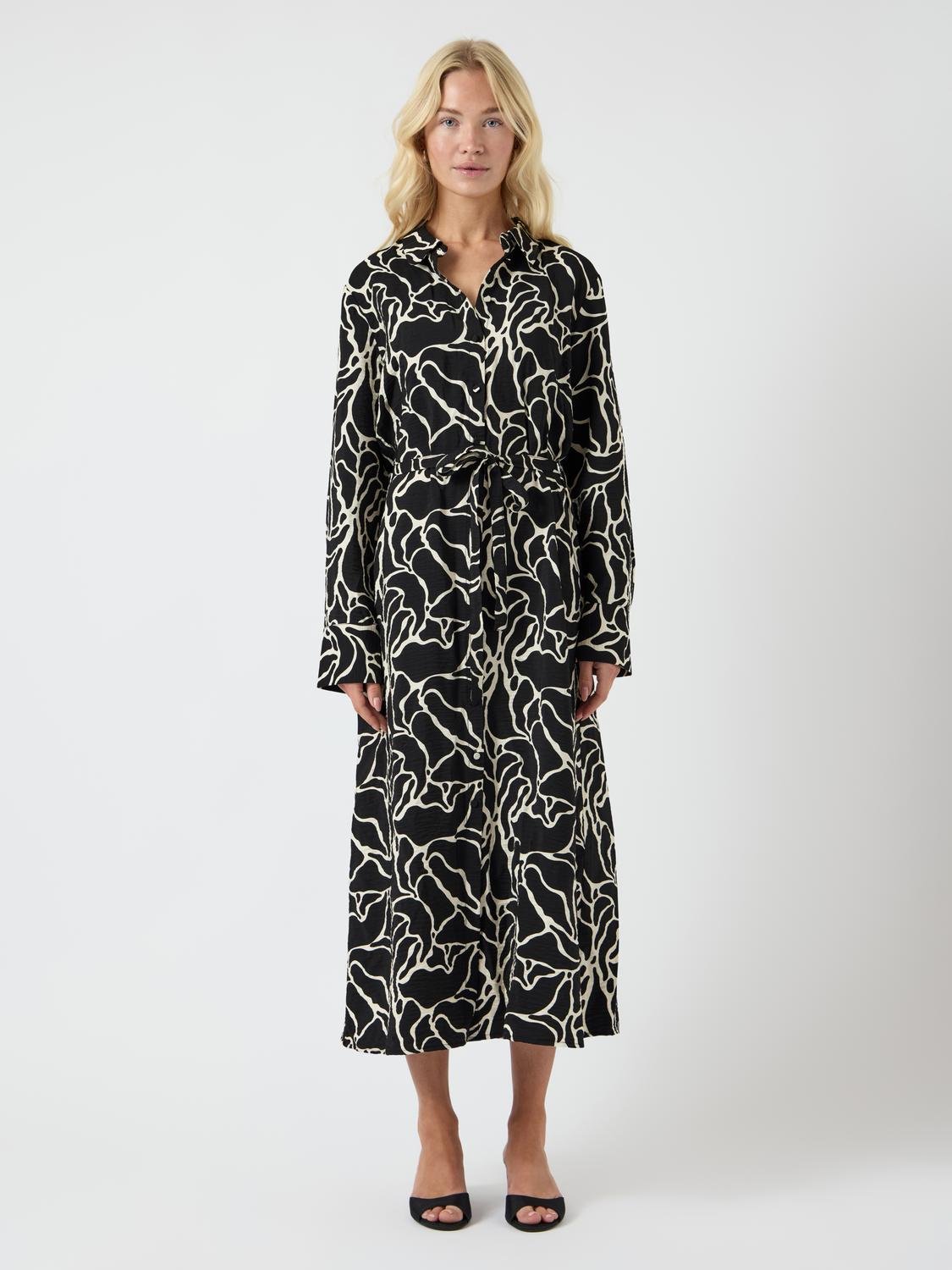 YASKAYA Long Dress - Black - VERO MODA & VILA Bergvik